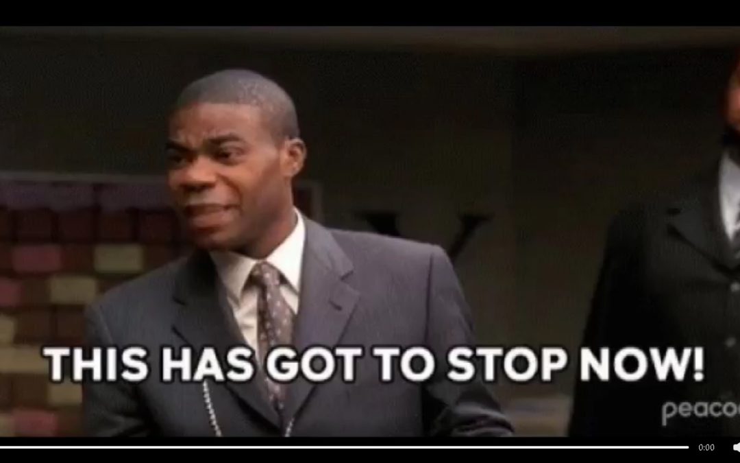 THIS HAS TO STOP NOW!!