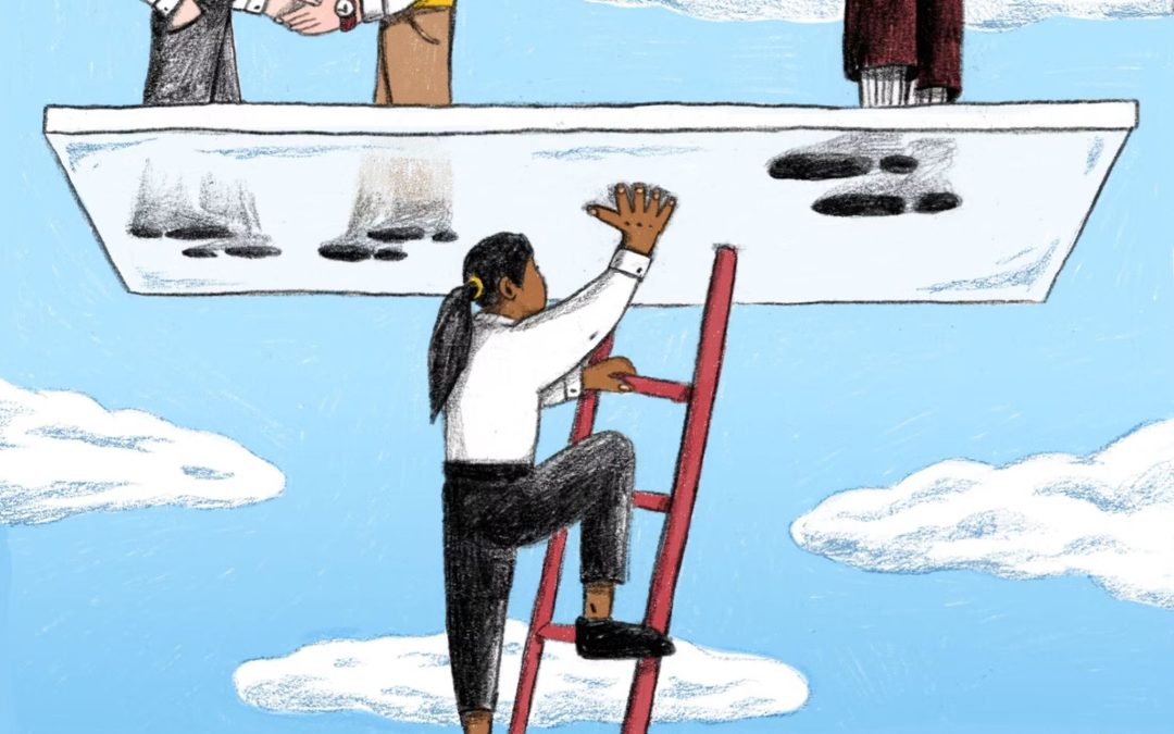 Snow-Capped Glass Ceilings